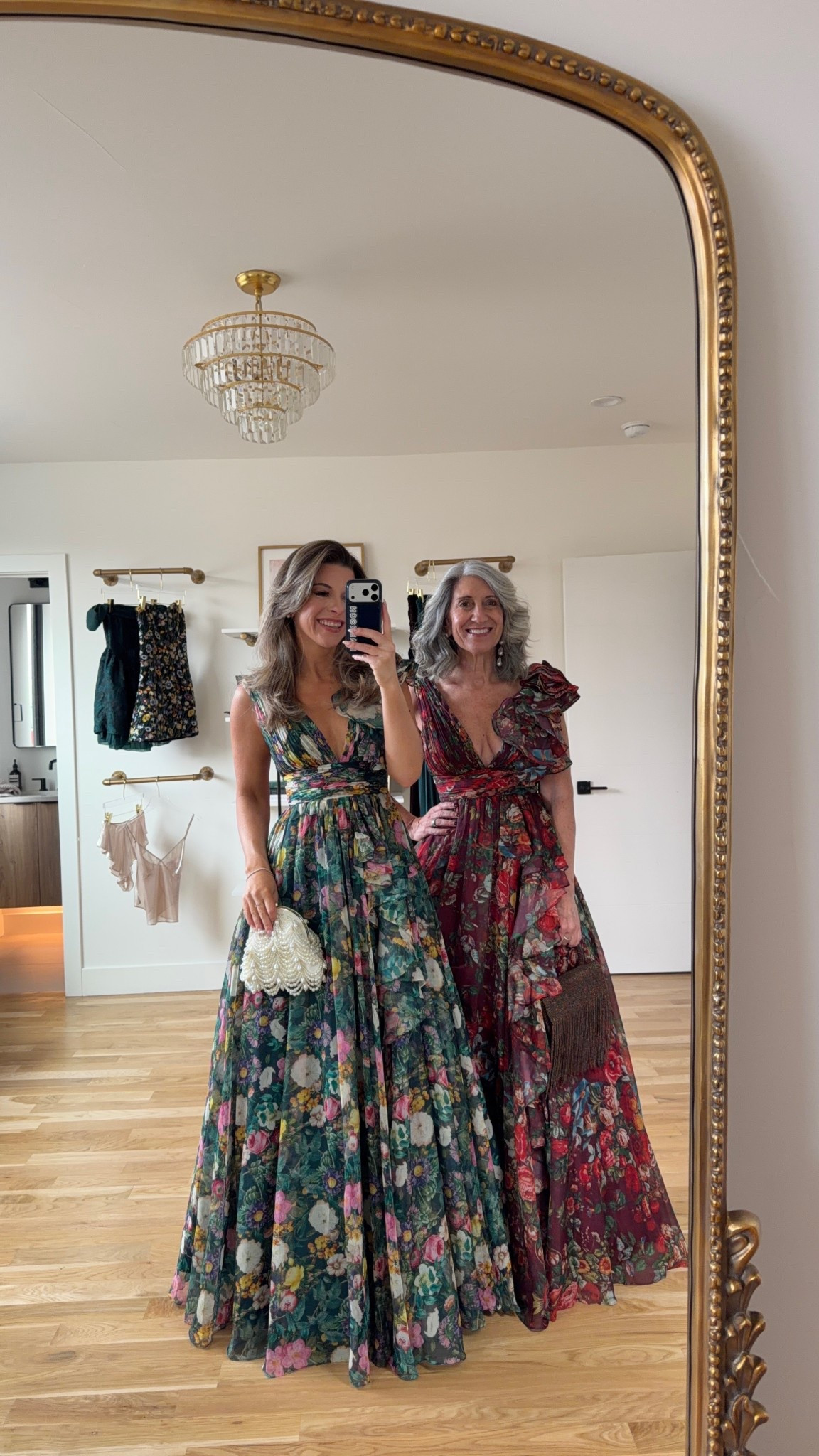 Mom and me wedding guest and formal event dresses. Red and free floral ruffle gowns 

Saks code: freeship
Mac duggal code: Emerson10

Sized down to 0

Wedding guest
Formal event
Black tie
Floral
Ruffle 
Mother of the bride
Special occasion

#LTKSeasonal #LTKootd #LTKWedding