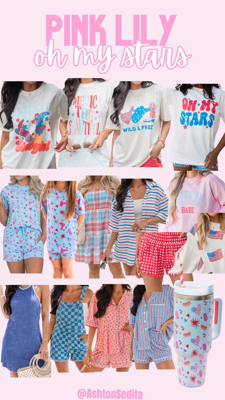 The cutest collection to show your patriotic pride from Pink Lily!! ❤️🤍💙

#LTKStyleTip #LTKSeasonal #LTKMidsize