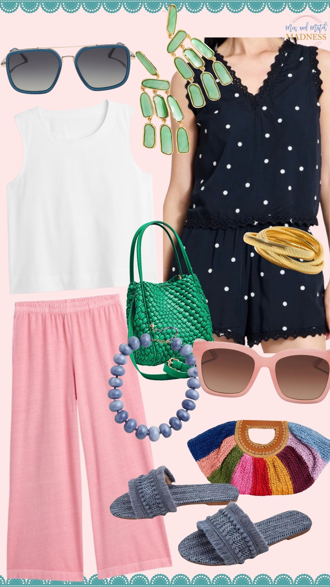 Neutral pieces then add color with fun, bright statement accessories! You can totally change up your look by mixing and matching it up! 

#LTKSeasonal #LTKdayinmylife #LTKOver40