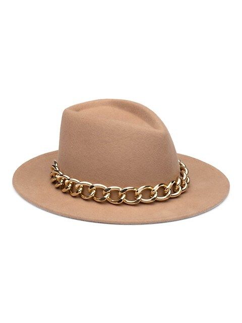 Blaine Chain-Link Wool Fedora | Saks Fifth Avenue