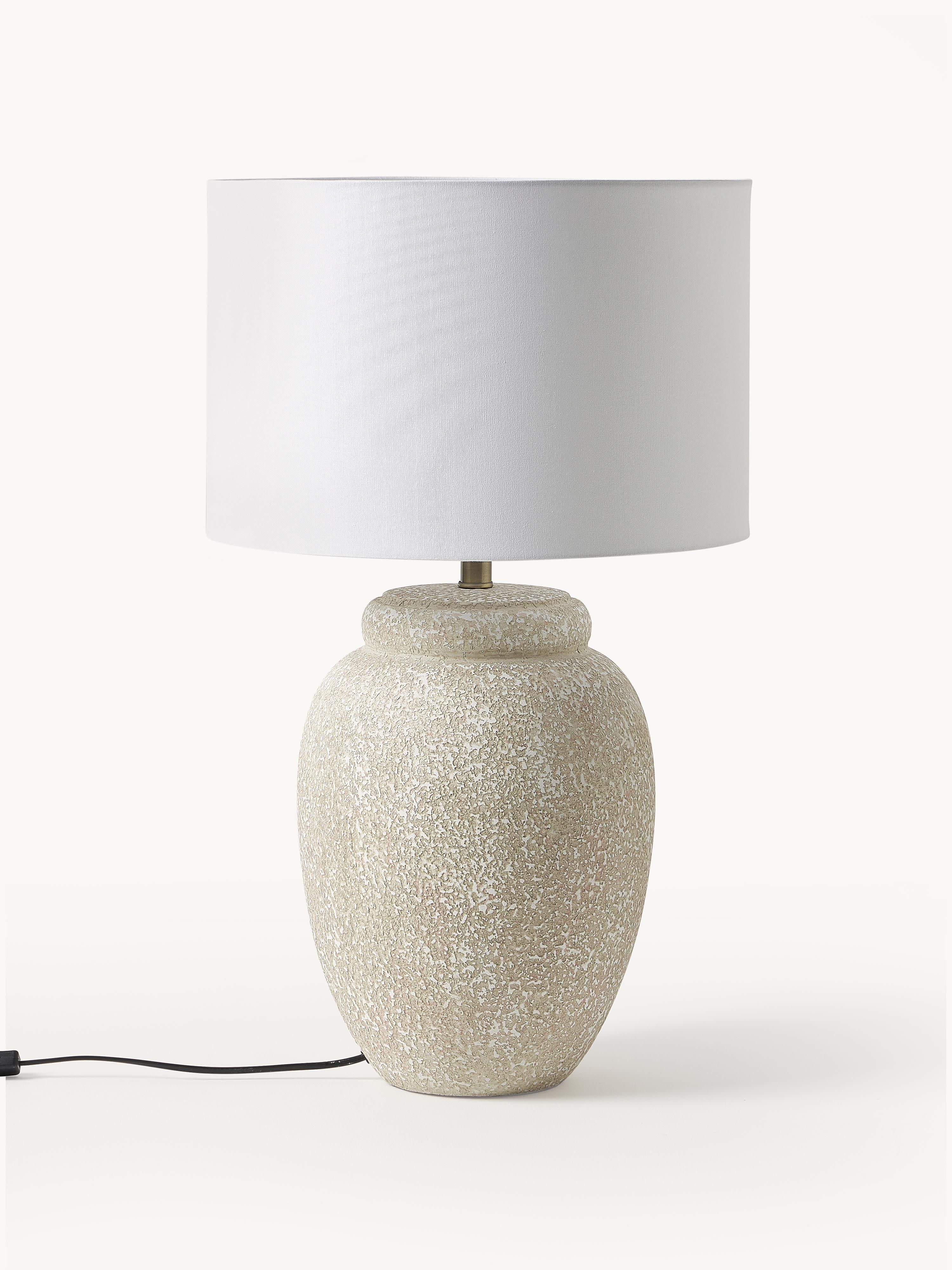 Große Tischlampe Bodhi mit Keramikfuß | Westwing EU