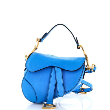 Saddle Handbag with Strap Leather Micro | Rebag