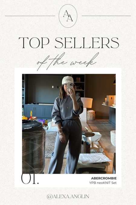 Top seller of the week #1: Abercrombie neoKNIT set 🤍 

I absolutely love this set & both the top and bottoms are now on sale!! I am wearing XS short in the pants and XS in top

#LTKsalealert #LTKfindsunder100 #LTKstyletip