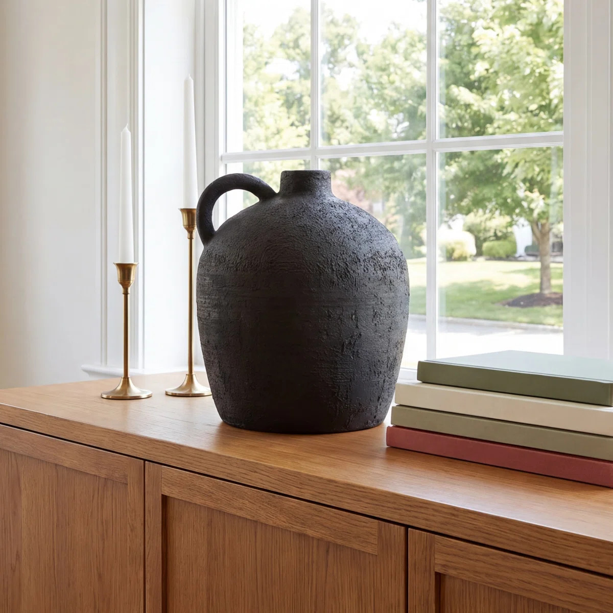 Iyanna Amphora Ceramic 3-Piece Table Vase Set | Wayfair North America