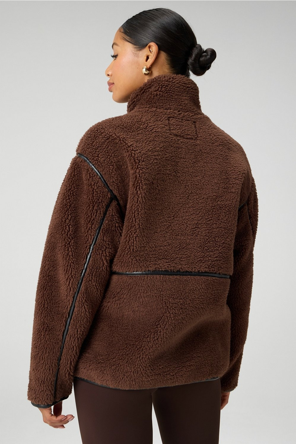 Teddy Mid-Length Jacket | Fabletics