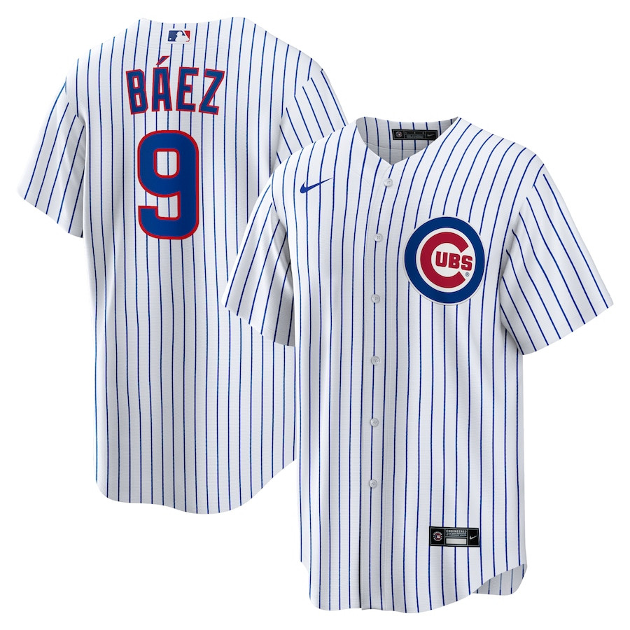 Javier Baez Chicago Cubs Nike Home Replica Player Name Jersey – White | Fanatics