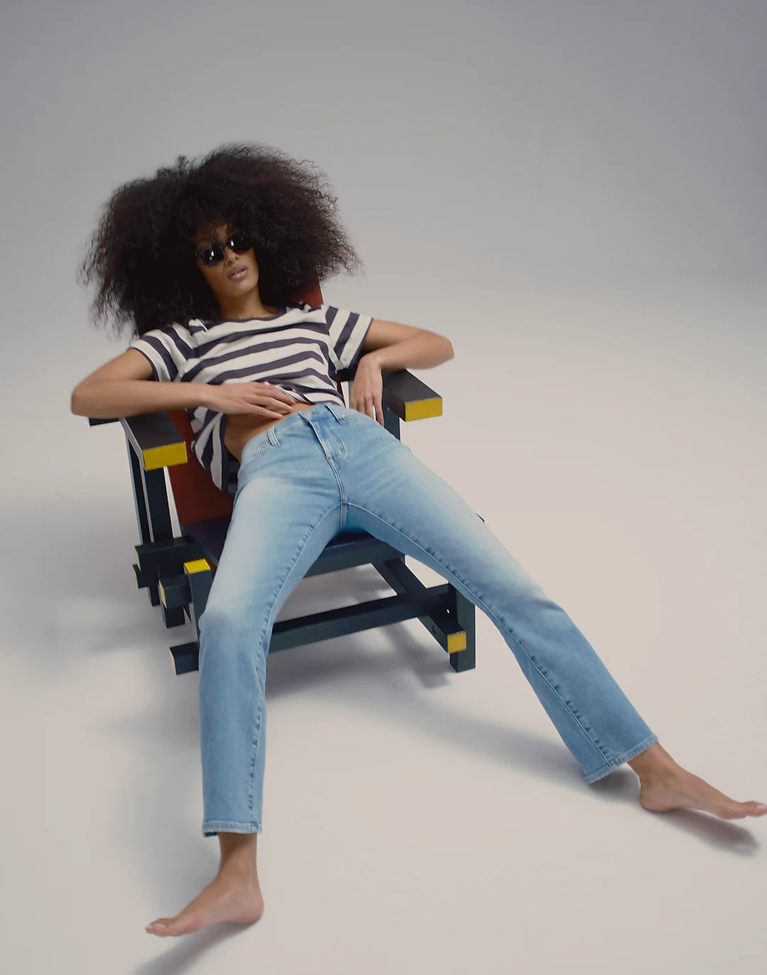 Petite Kick Out Crop Jeans in Milverton Wash | Madewell