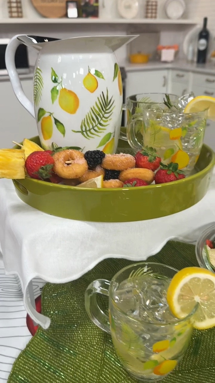 I love designing pieces that make entertaining feel effortless and this is one of them! This 2-Quart Stainless Steel Pitcher comes in so many fun seasonal patterns and makes it easy to serve guests while adding a beautiful touch to your table. And when it's not filled with your favorite summer beverage, it doubles as a vase - just add fresh flowers or greenery and it will instantly brighten up any space 🌻🌺 Shop this Stainless Steel Pitcher and all of your other temp-tations favorites to pair with it!

#LTKSeasonal #LTKfoodie #LTKHome