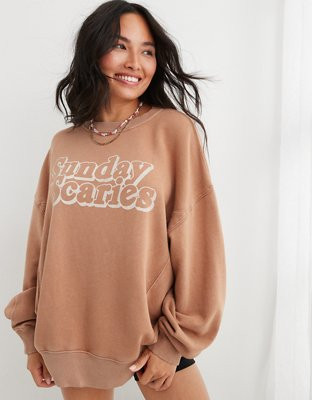 Aerie The Chill Crew Sweatshirt | Aerie