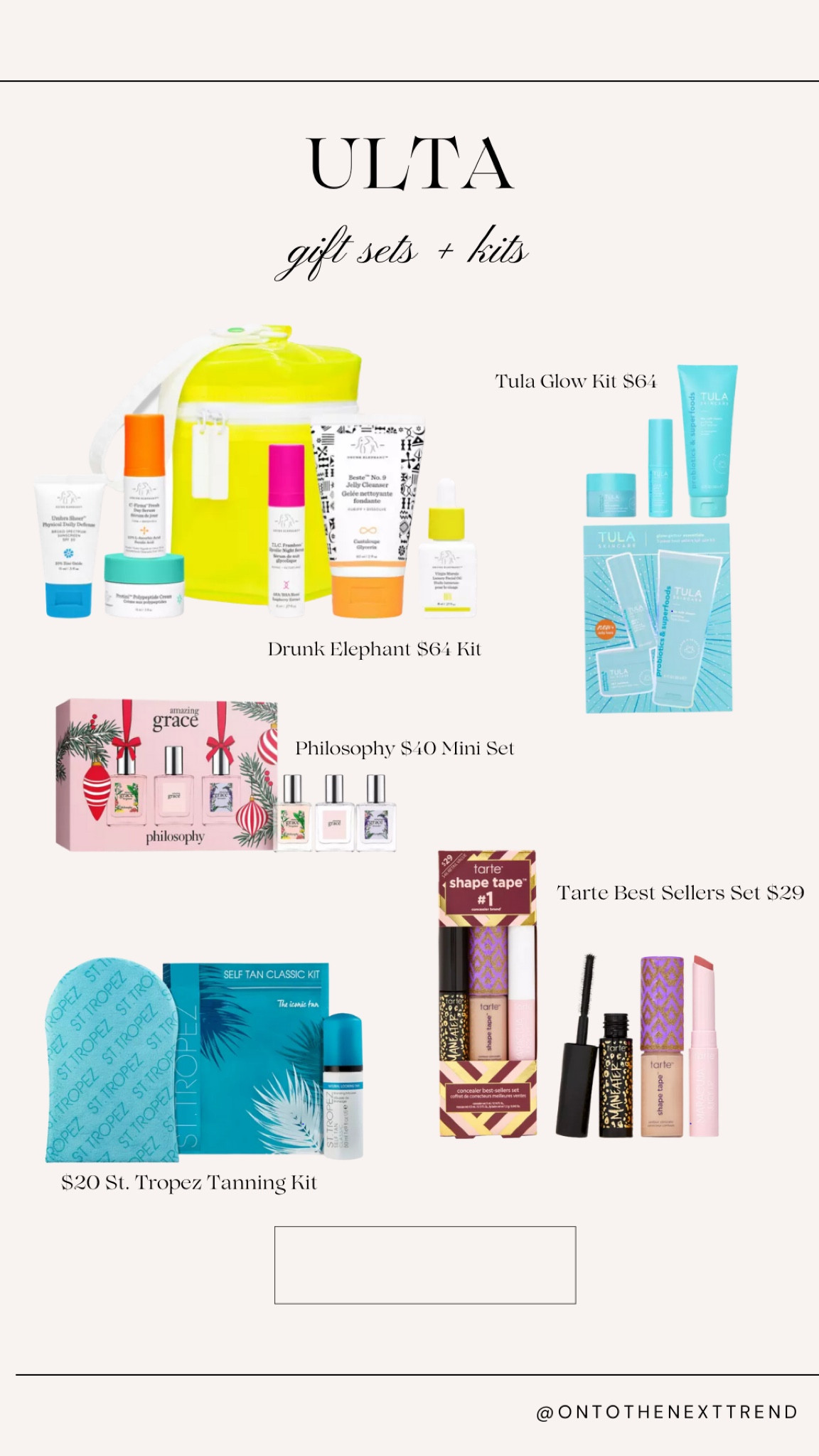 Ulta Gift Sets!

#LTKHoliday #LTKbeauty #LTKGiftGuide
