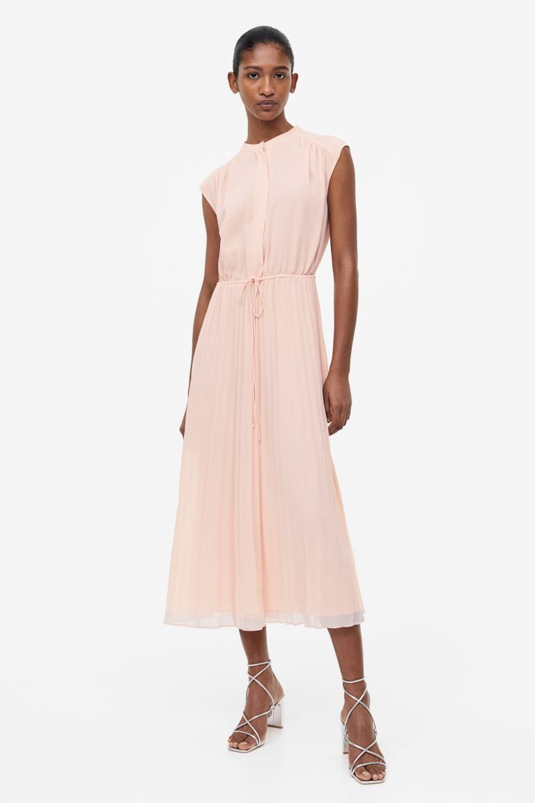 Pleated Chiffon Dress | H&M (US + CA)