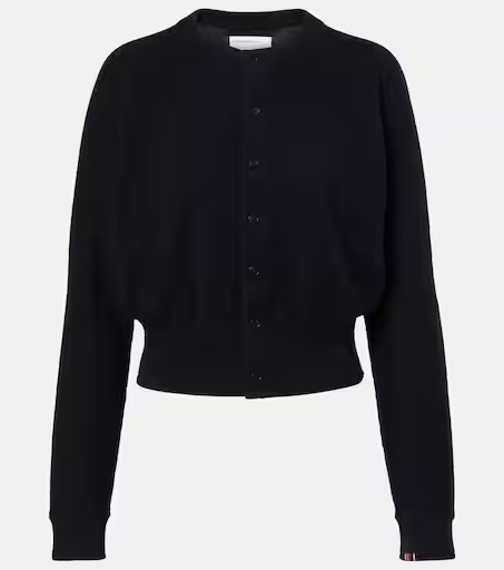 Blouson cashmere-blend cardigan | Mytheresa (UK)