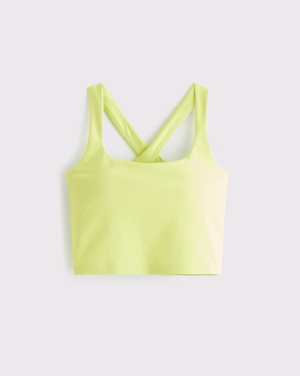 YPB sculptLUX Strappy-Back Tank | Abercrombie & Fitch (US)