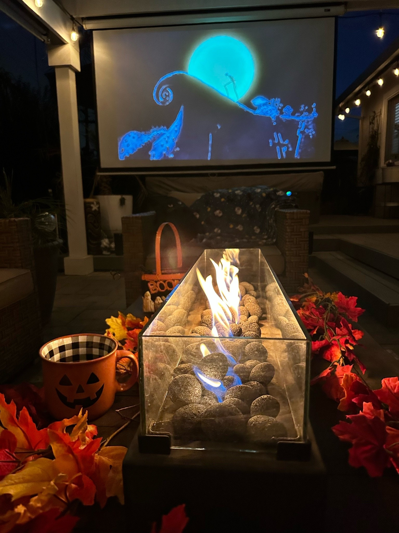 This is your sign to plan an outdoor Halloween movie night.

#LTKmomlife #LTKKids #LTKHome