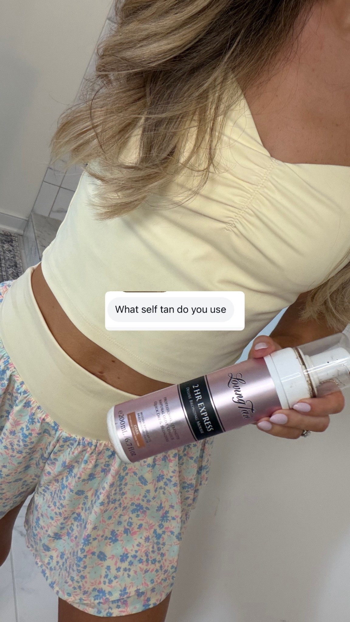 Sharing my favorite self tanner that I’ve used for years! Loveeee that it’s a 2 hr express and the color is always dark & bronze, never orange and never streaky 

#LTKselfcare #LTKBeauty #LTKSeasonal
