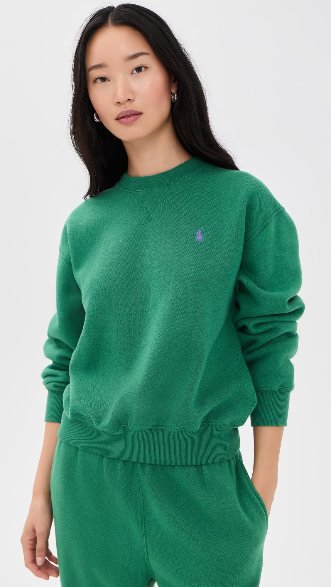 Polo Ralph Lauren Arctic Fleece Knit Crew Neck Sweatshirt | Shopbop | Shopbop