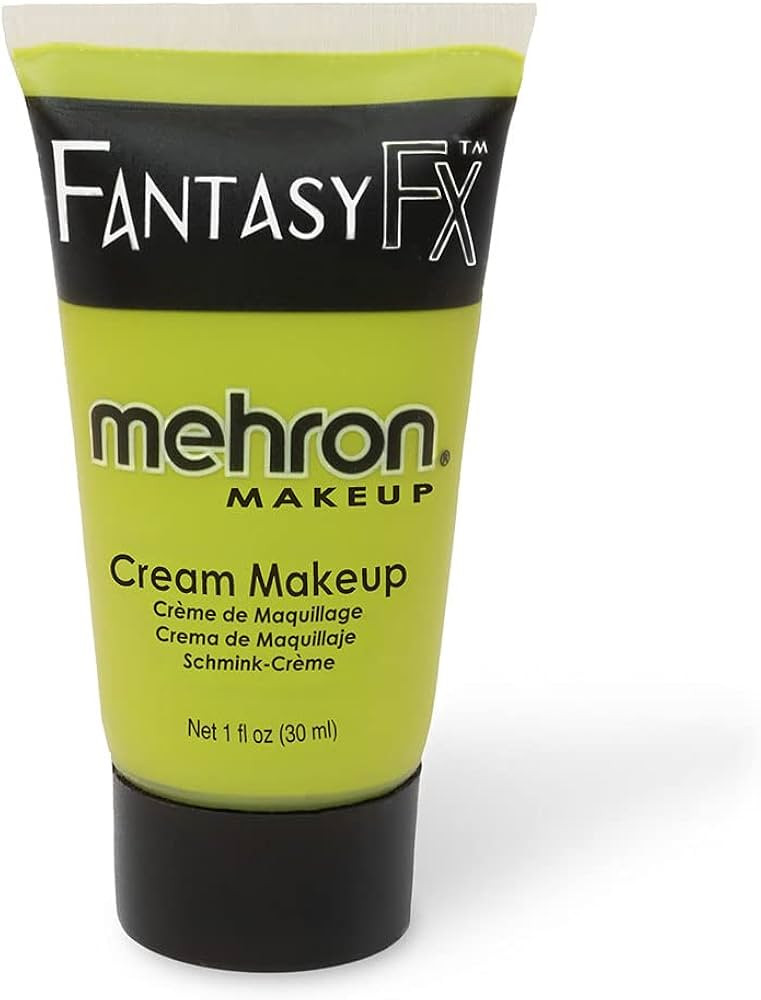 Mehron Makeup Fantasy FX Cream Makeup | Water Based Halloween Makeup | Ogre Green Face Paint & Bo... | Amazon (US)