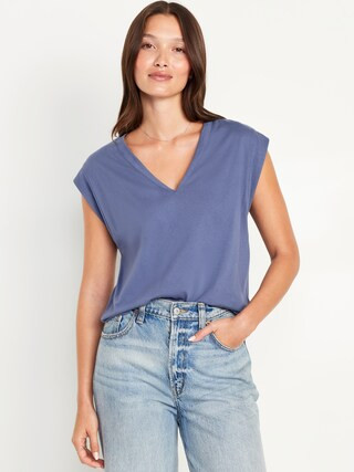 Sleeveless V-Neck Top | Old Navy (US)