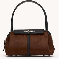 Hammitt Charlotte Calf Hair Gunmetal Med | Hammitt (US)