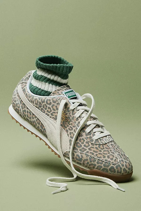 PUMA Arizona Leopard Trainers | Anthropologie (UK)