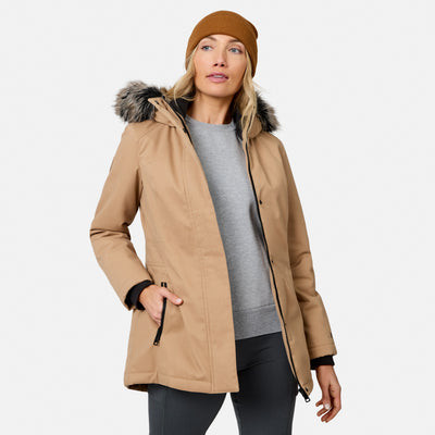 Women's Cascade Canvas Vanguard Parka Jacket | Free Country