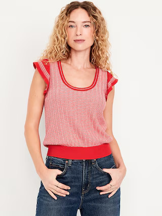 Flutter-Sleeve Sweater | Old Navy (US)