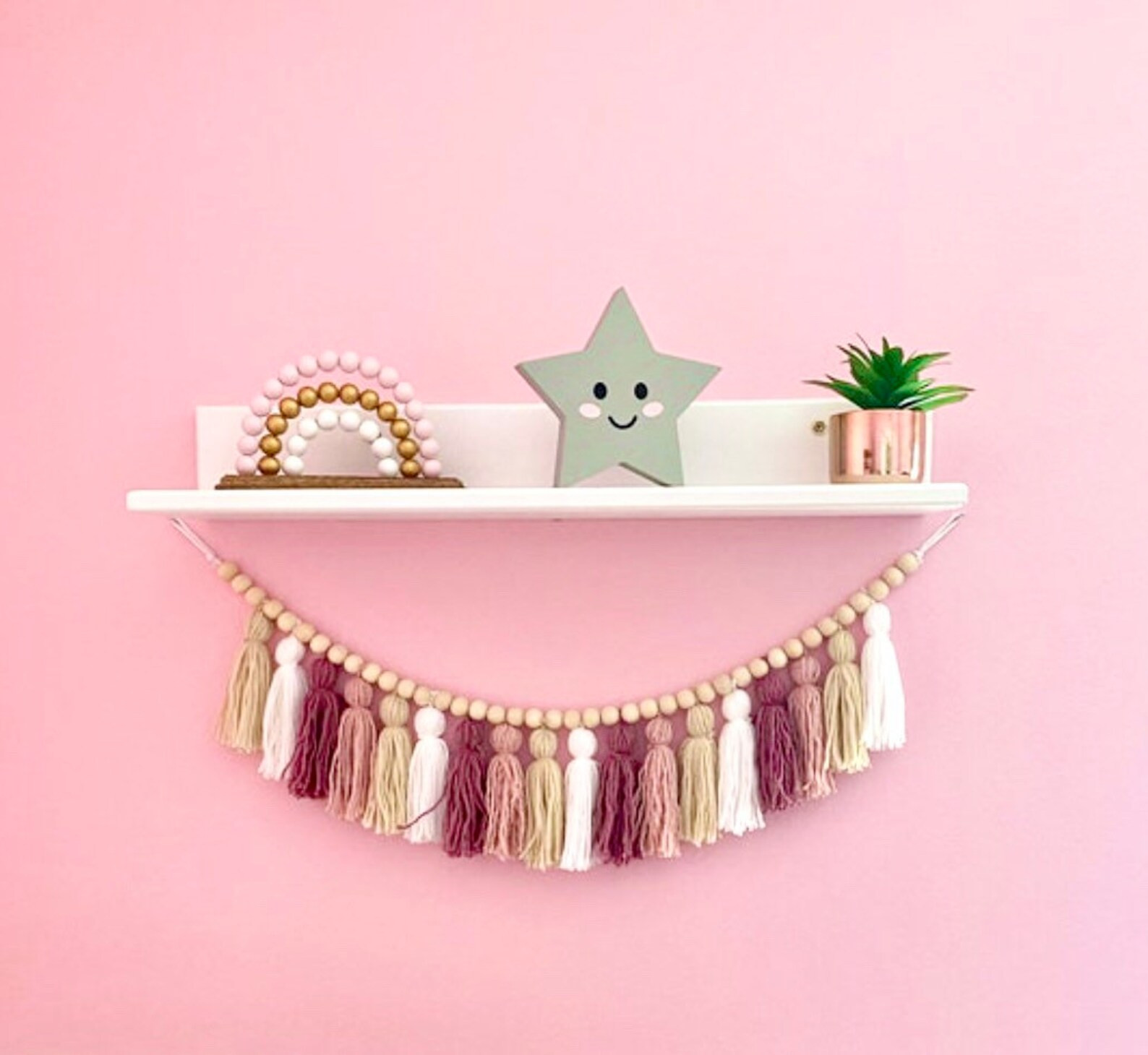 Girl Nursery Decor, Rainbow Decoration, Girls Bedroom Decor, Playroom Decoration, Children's Deco... | Etsy (US)