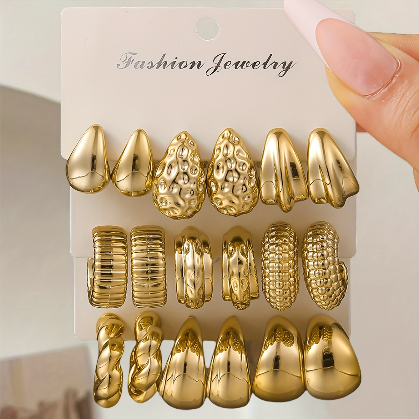 punk exaggerated ccb large water drop dangle earrings - Temu Canada | Temu Affiliate Program