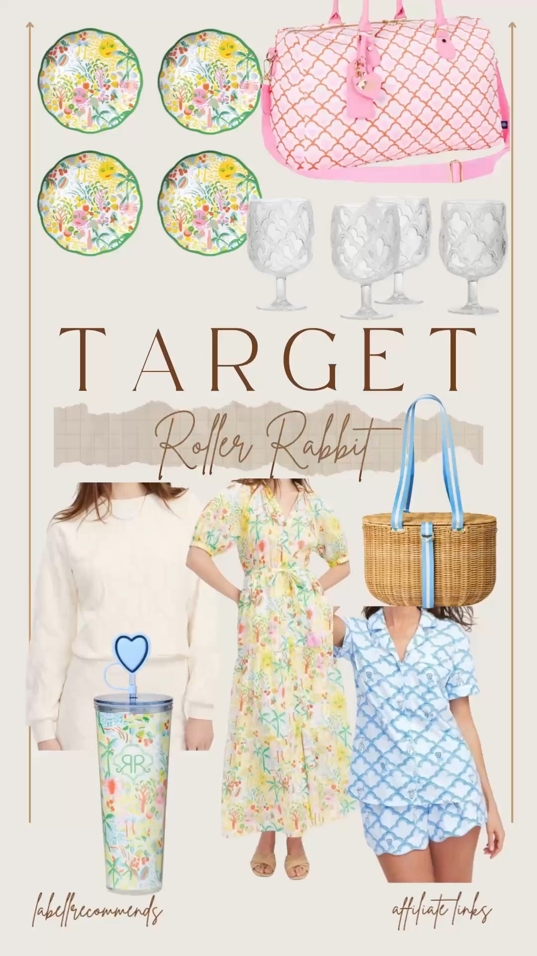 Roller Rabbit just dropped a new spring line at Target. Spring pajamas, spring dresses, outdoor dishware and cups all available at Target now. This will sell quickly. 

#LTKHome #LTKSeasonal