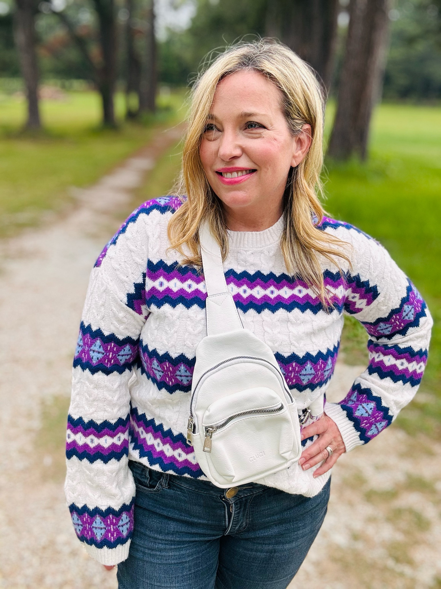 This gorgeous fair isle sweater is soft and cute with jeans! The perfect Alaska cruise layering piece 🌲

#LTKtravel #LTKSeasonal #LTKover40