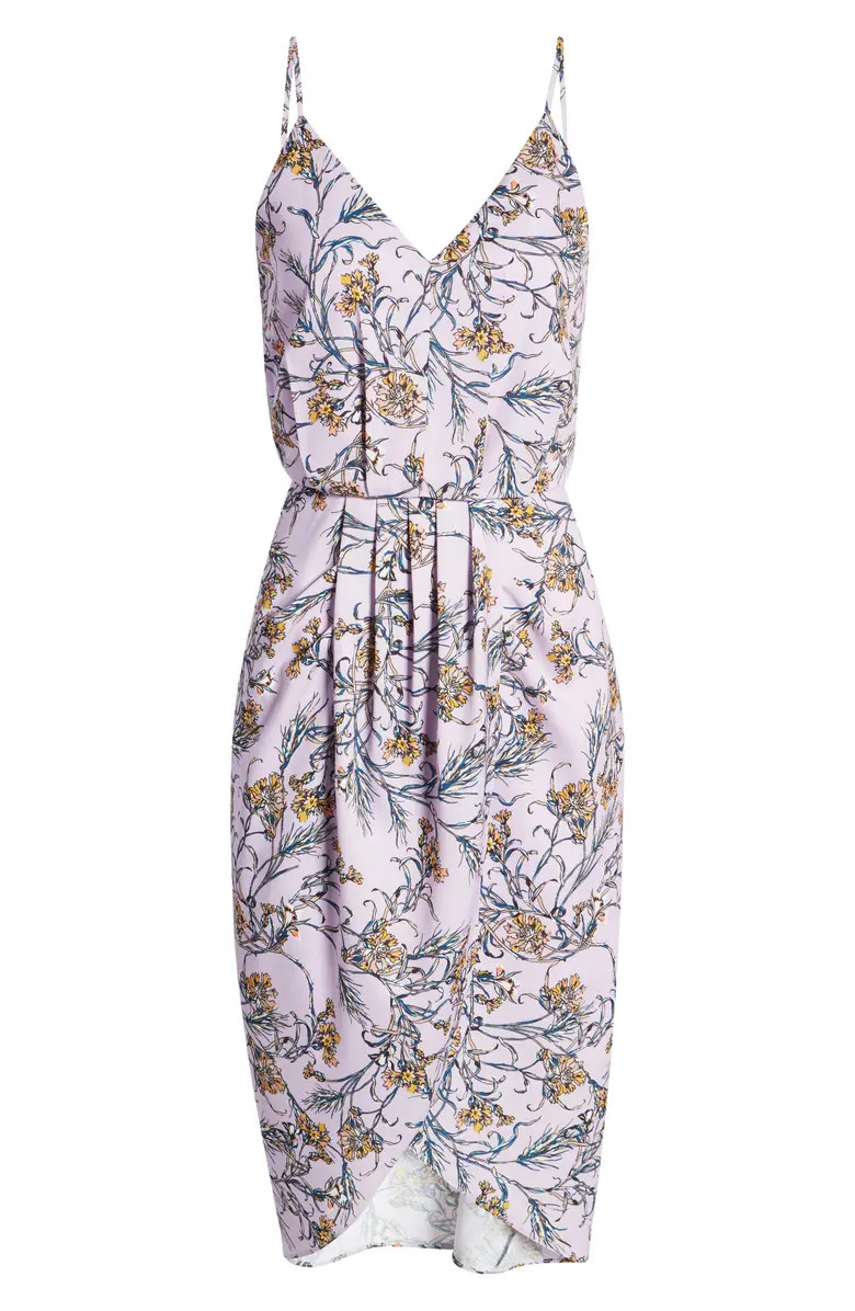 Sleeveless Faux Wrap Dress | Nordstrom