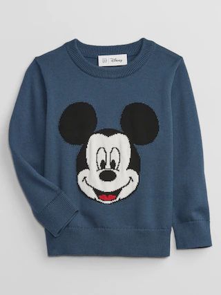 babyGap | Disney Mickey Mouse Intarsia Sweater | Gap Factory