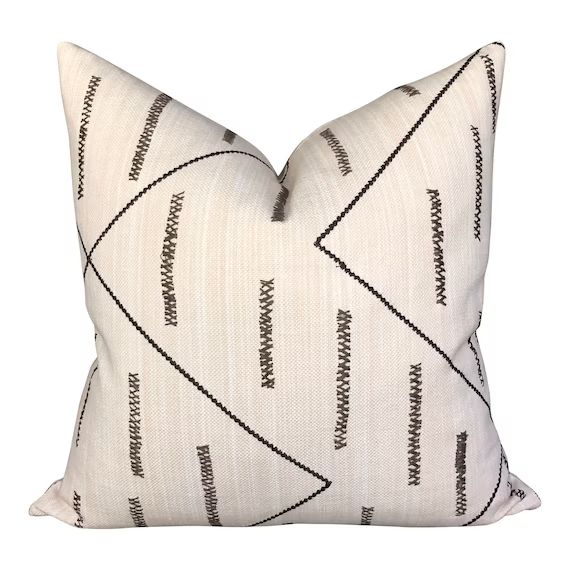 Kettlewell Collection Nala in Camel Designer Pillows // Neutral Pillow // Boho Tribal PIllow // H... | Etsy (CAD)