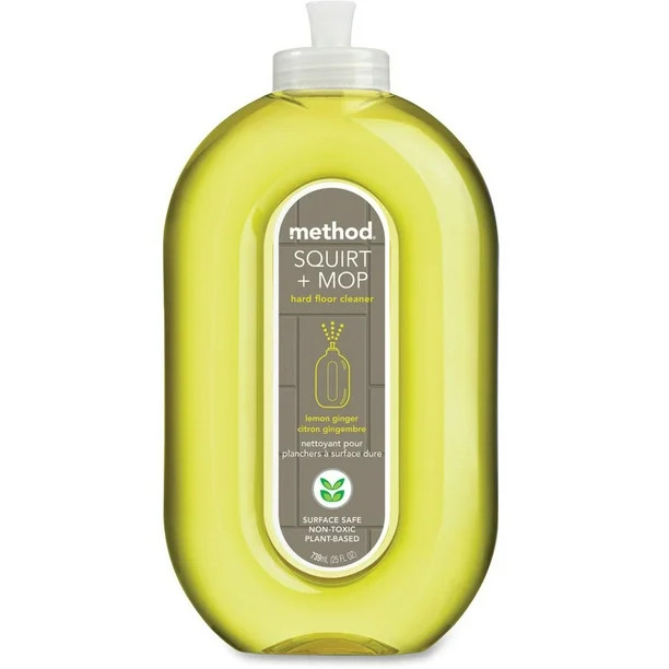 Method Squirt + Mop Hard Floor Cleaner, Lemon Ginger, 25 Ounce | Walmart (US)