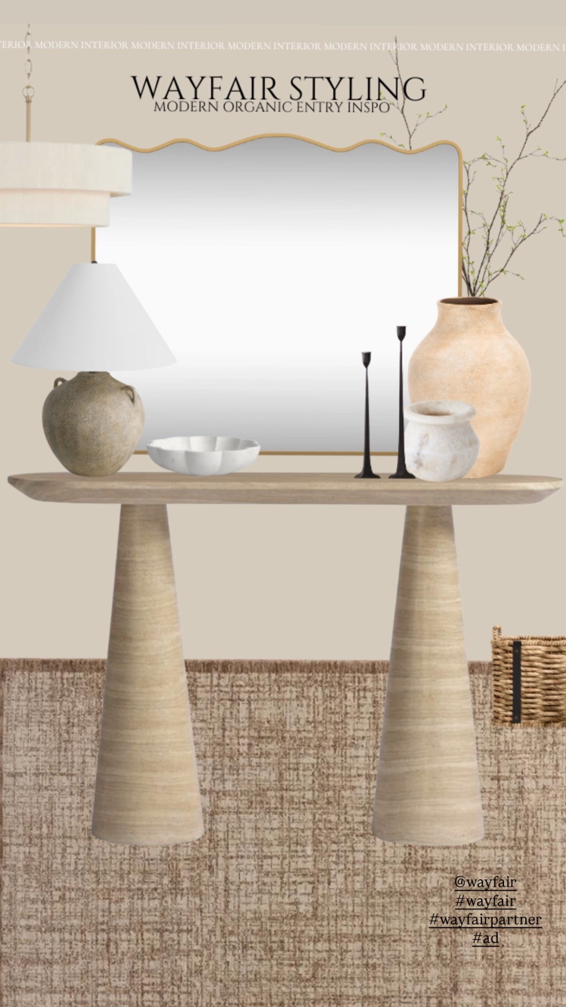 Entryway Styling Inspo | Modern & Organic 🔥 featuring some of the prettiest finds from @wayfair 

#wayfair #wayfairpartner #ad


Travertine console table, organic mirror, lamp, vases, area rugs, organic entryway, affordable entryway


#LTKHome #LTKFindsUnder100 #LTKOver40