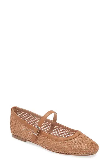 Steve Madden Caeli Mary Jane Flat in Tan at Nordstrom Rack, Size 6.5 | Nordstrom Rack
