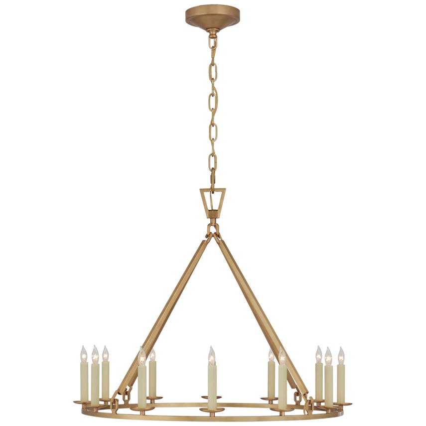 Darlana Medium Single Ring Chandelier (Open Box) | Visual Comfort