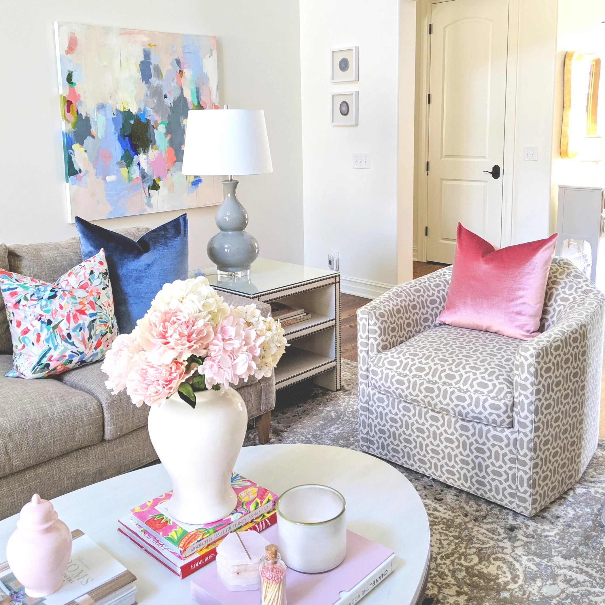 White Ginger Jars | Lo Home by Lauren Haskell Designs