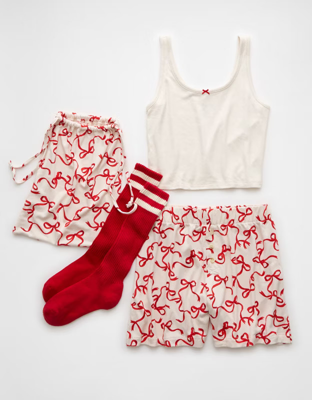 AE PJs & Socks Gift Set | American Eagle Outfitters (US & CA)