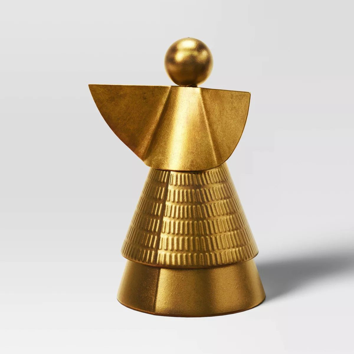8" Metal Angel Christmas Figurine - Wondershop™ Gold | Target