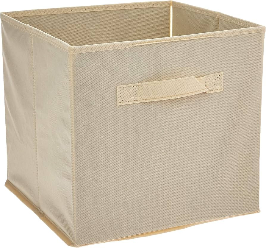 Home-Complete Fabric Storage Cubes - 8-Piece Collapsible Cube Storage Bin Set for Shelves - For O... | Amazon (US)