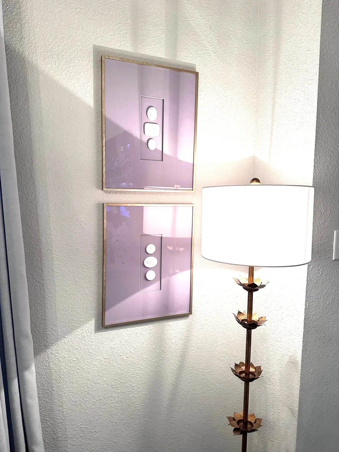 16x20 Lavendar Framed Intaglios matted to 4x10 - Etsy | Etsy (US)