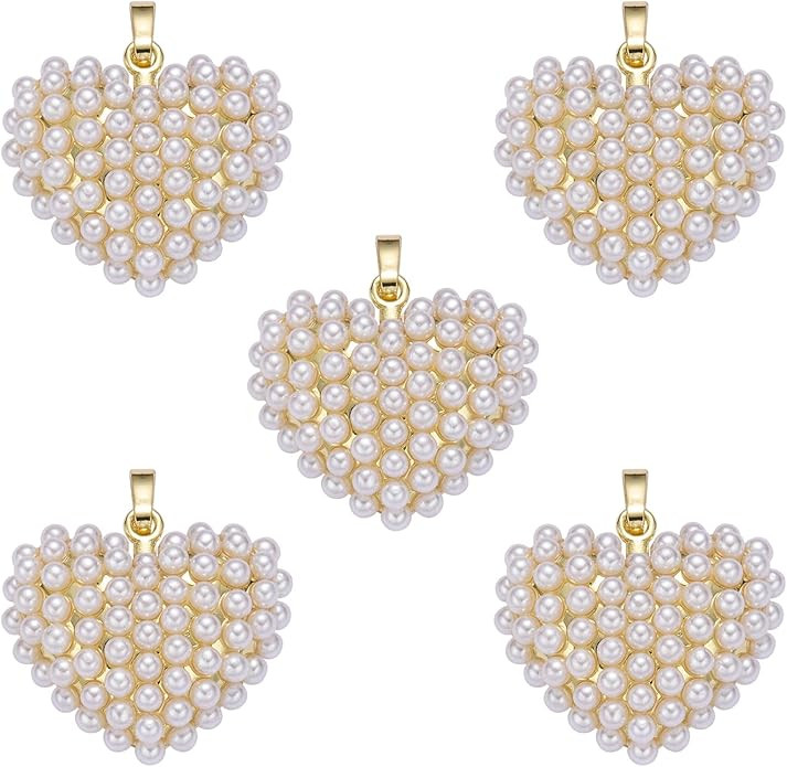 COGCHARGER Charms for Jewelry Making Bulk Cute Beads Pendants for Bracelet Necklace Earring Keych... | Amazon (US)