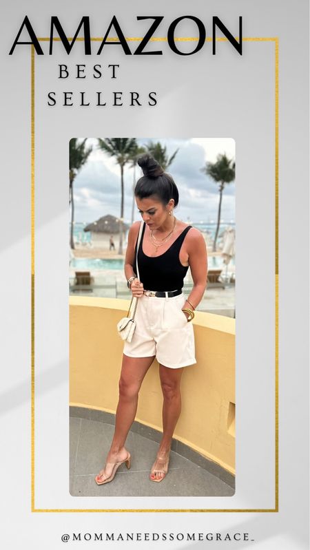Weekly most sold items- Amazon trouser shorts! I own in 2 colors! Size small 

#LTKStyleTip #LTKSeasonal #LTKFindsUnder100
