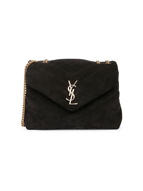 Small Loulou Matelassé Suede Shoulder Bag | Saks Fifth Avenue (UK)