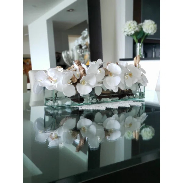 Orchids Floral Arrangements in Planter | Wayfair Professional