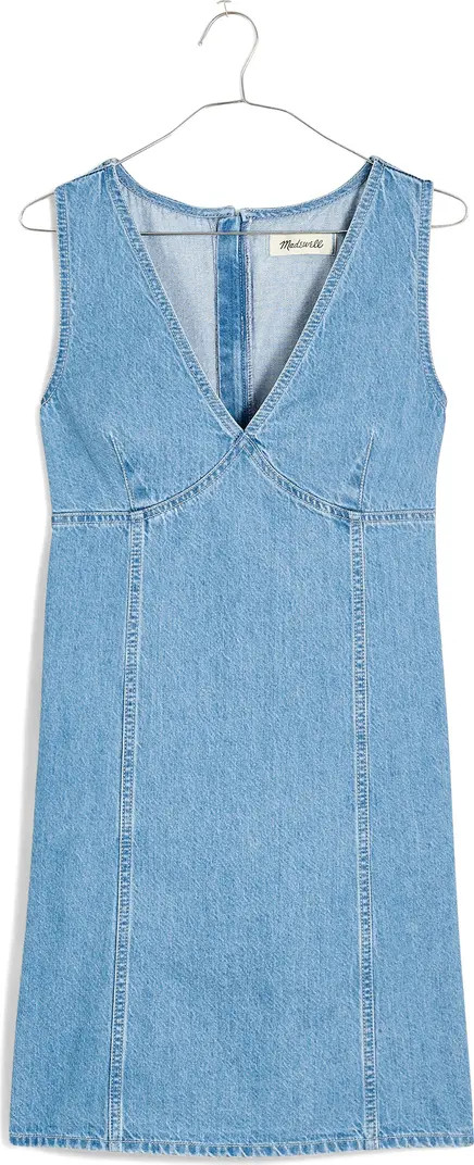 Sleeveless Denim Minidress | Nordstrom