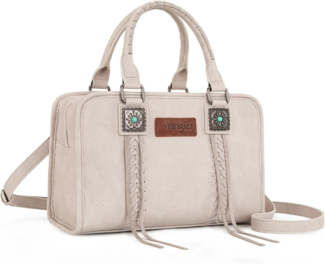 Wrangler Tote Bag for Women Western Purse Vintage Top Handle Handbags | Amazon (US)
