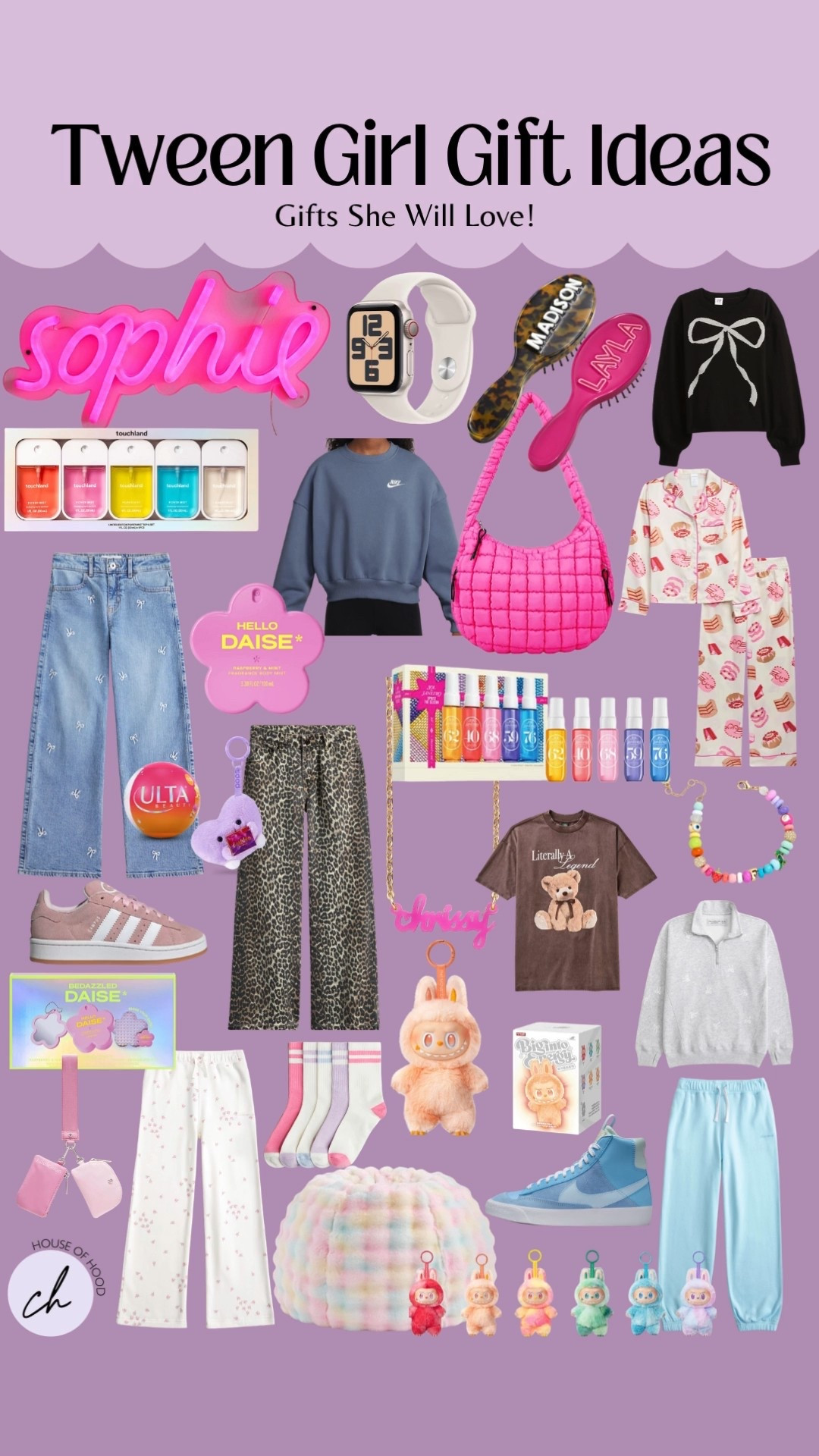 The ultimate tween girls gift guide! I had my 11 year old daughter help pick these out and I’m sure your tween will love everything on this gift guide! Christmas gifts, gifts for girls, gift ideas, teen girl gifts 

#LTKGiftGuide #LTKSeasonal #LTKHoliday