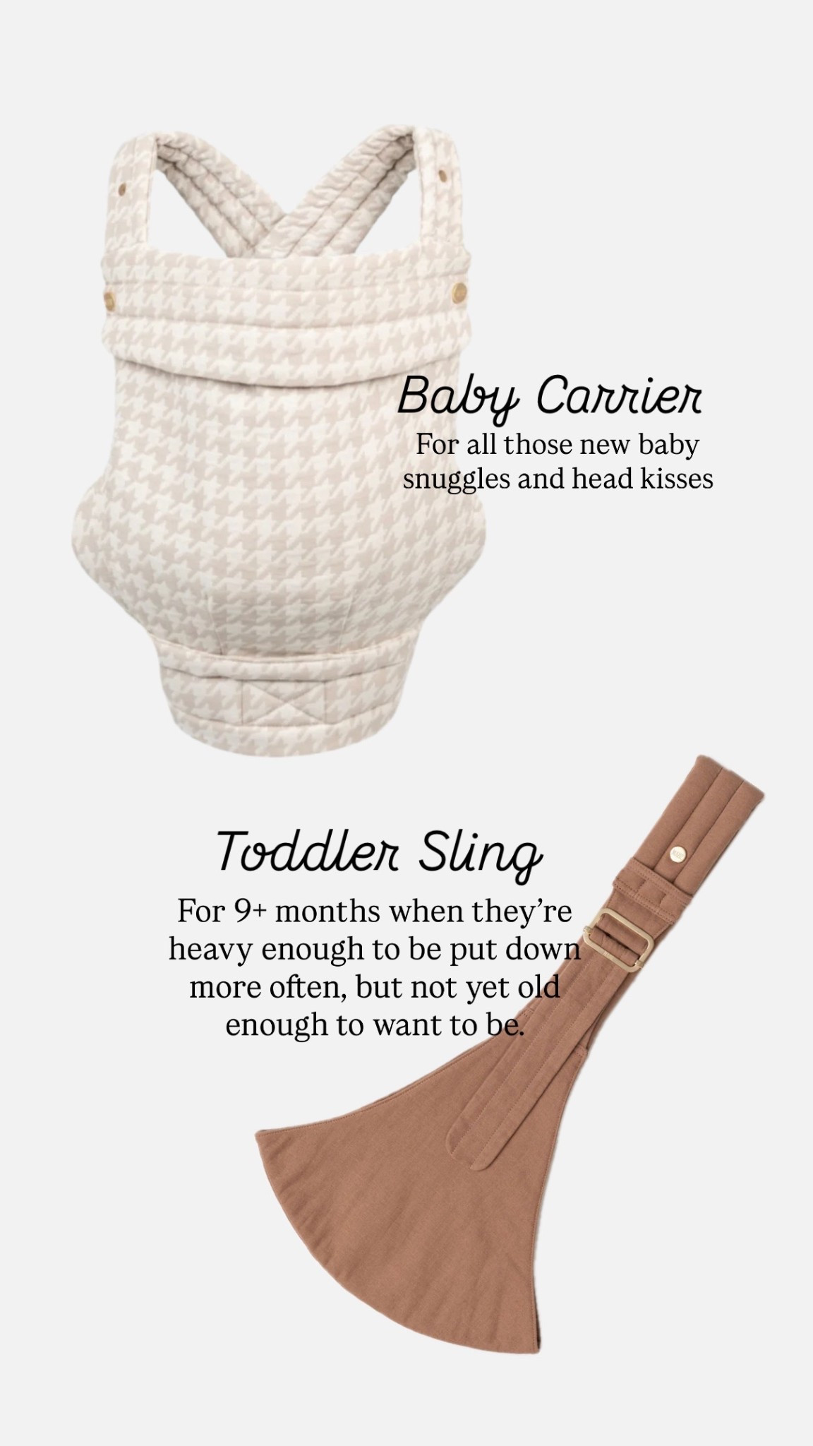 Favorite baby carriers 



#LTKmomlife #LTKBaby #LTKdayinmylife
